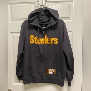 Steelers hooded zip up